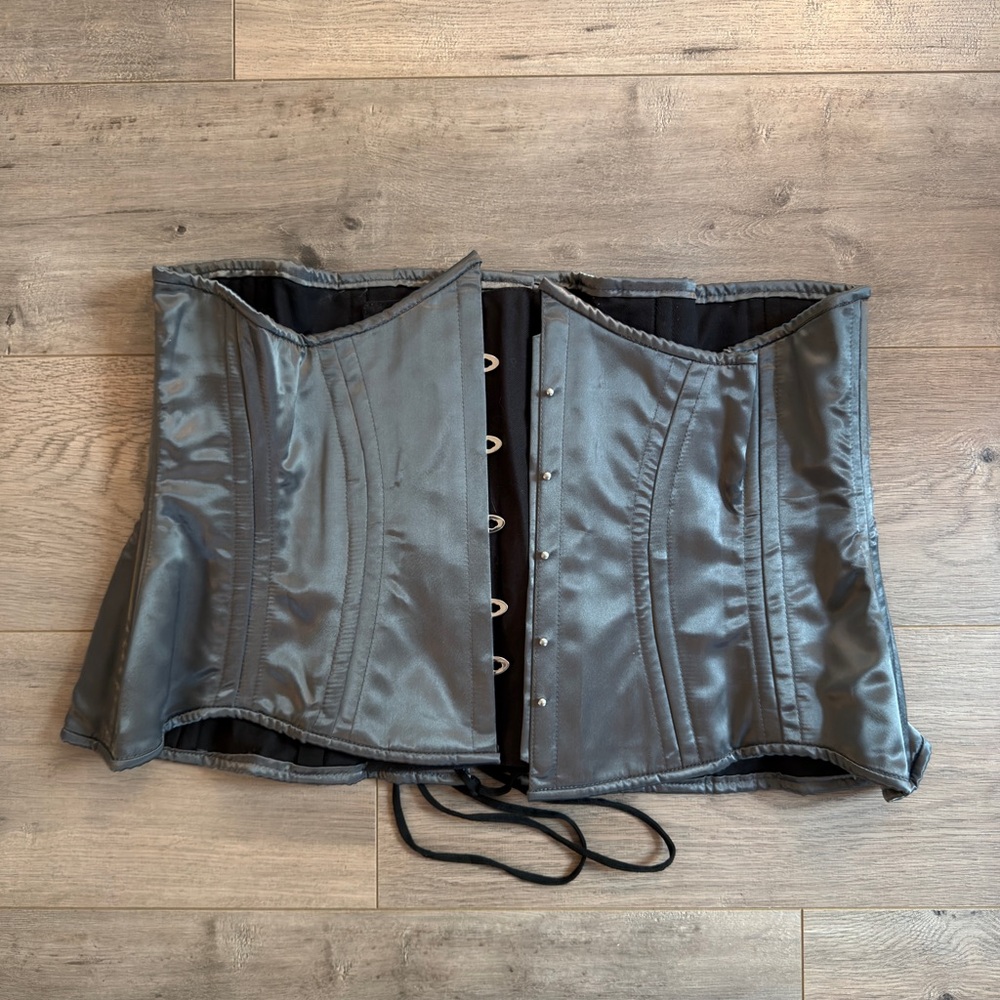 Elegant Gray Corset